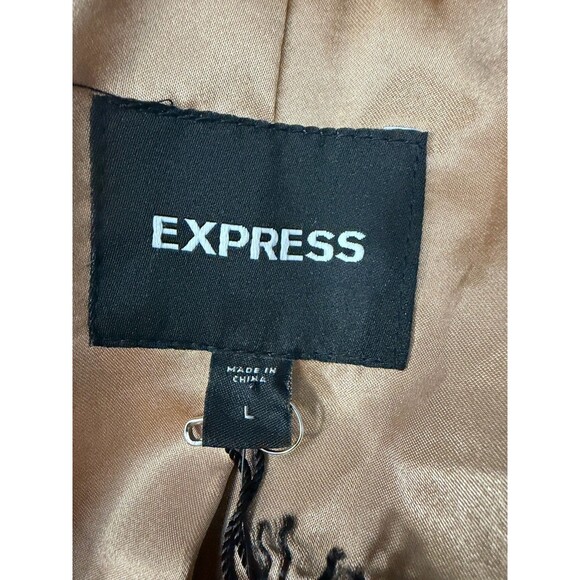 Express Tan Teddy Jacket - Picture 7 of 8